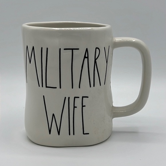 RAE DUNN MILITARY WIFE MUG - Picture 1 of 4